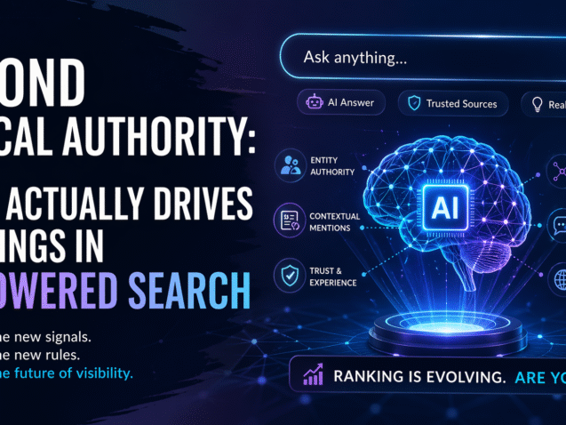 AI Search Rankings: Beyond Topical Authority in 2026